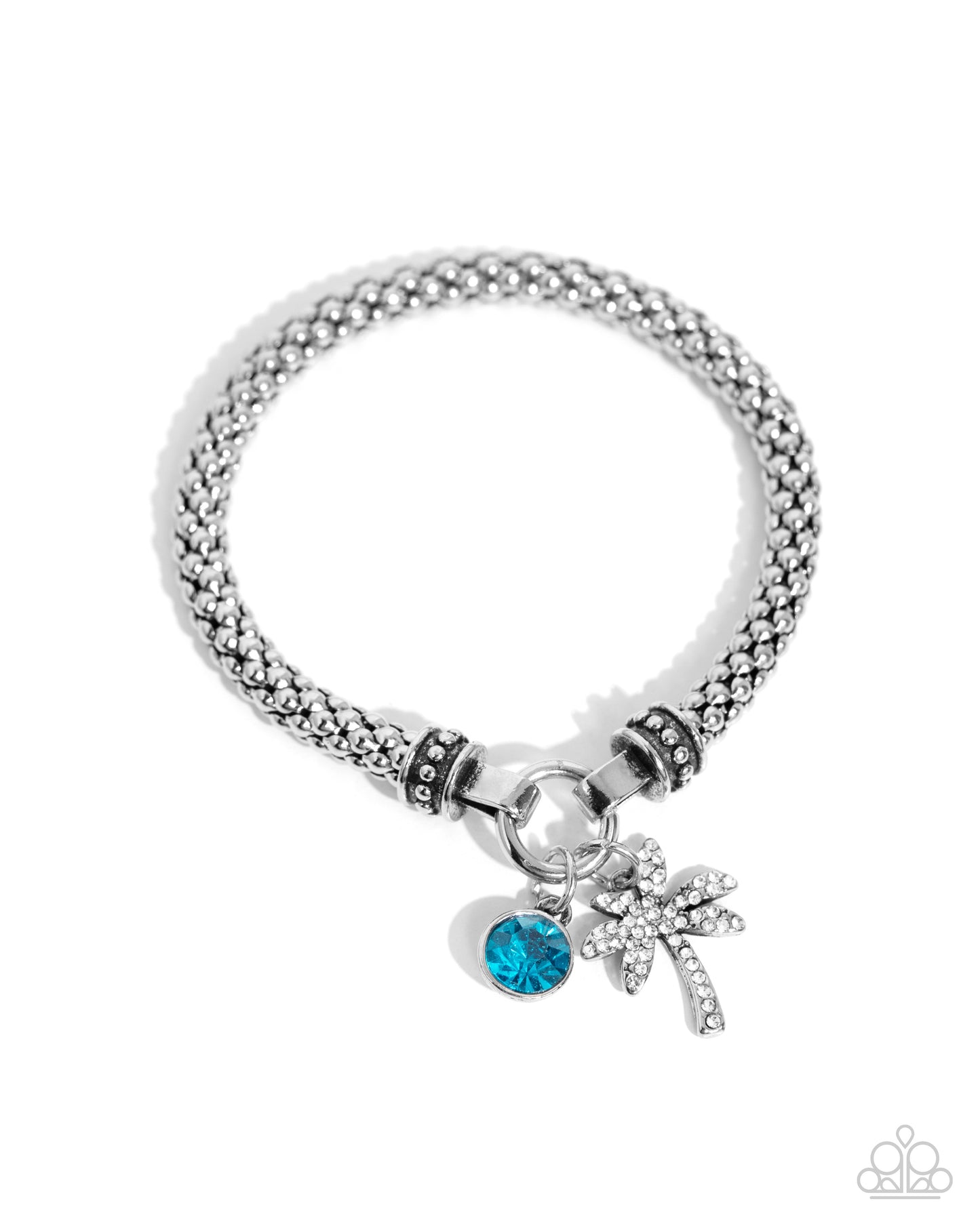 Palm Beach Bling - Blue - Paparazzi Bracelet