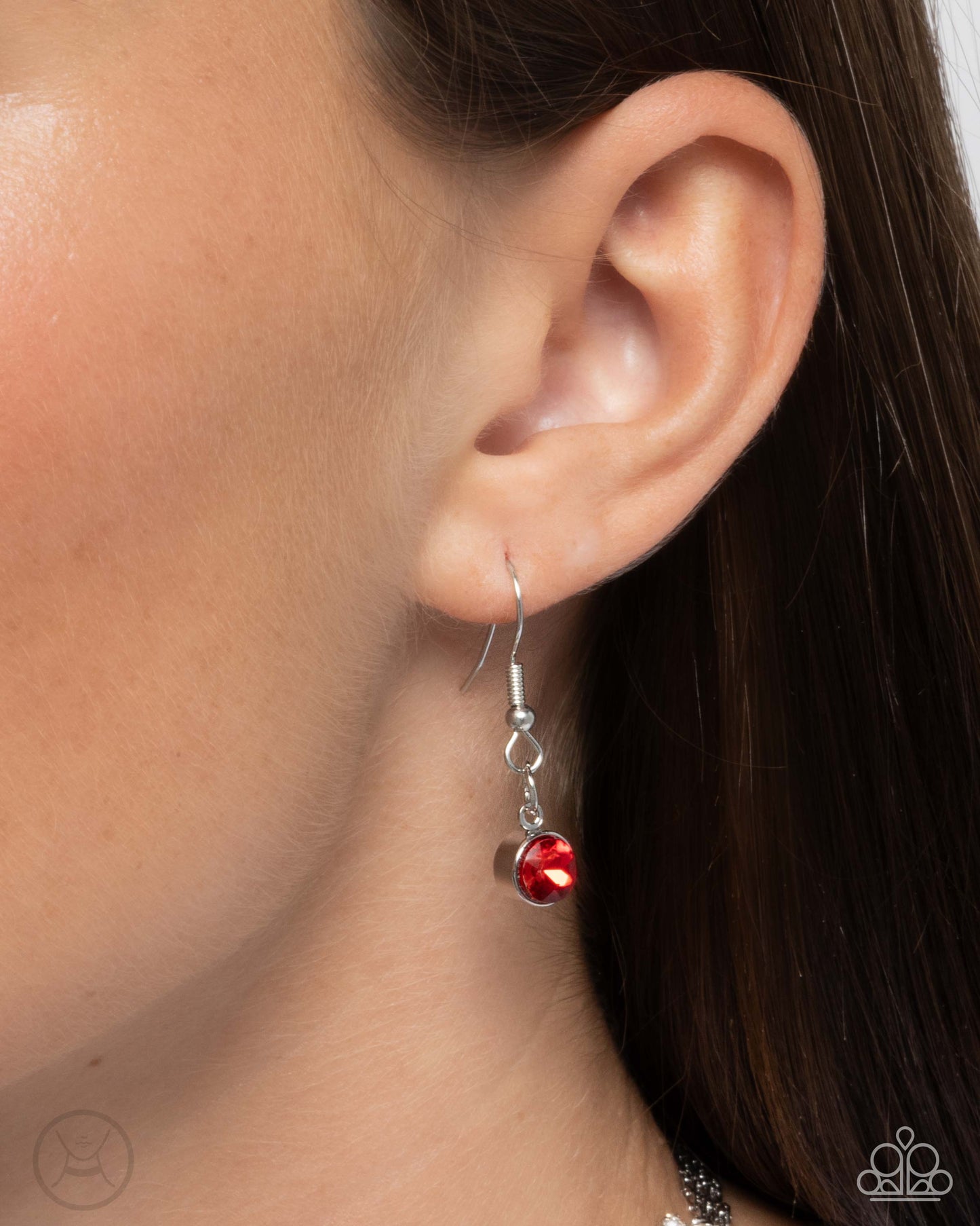 Valentines Vibe - Red - Paparazzi Necklace