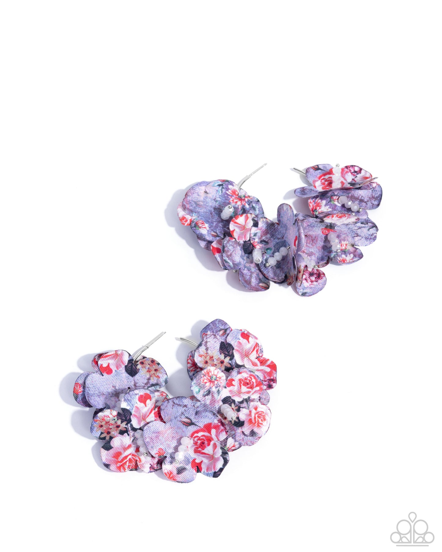 Whimsical Walk - Purple - Paparazzi Earrings