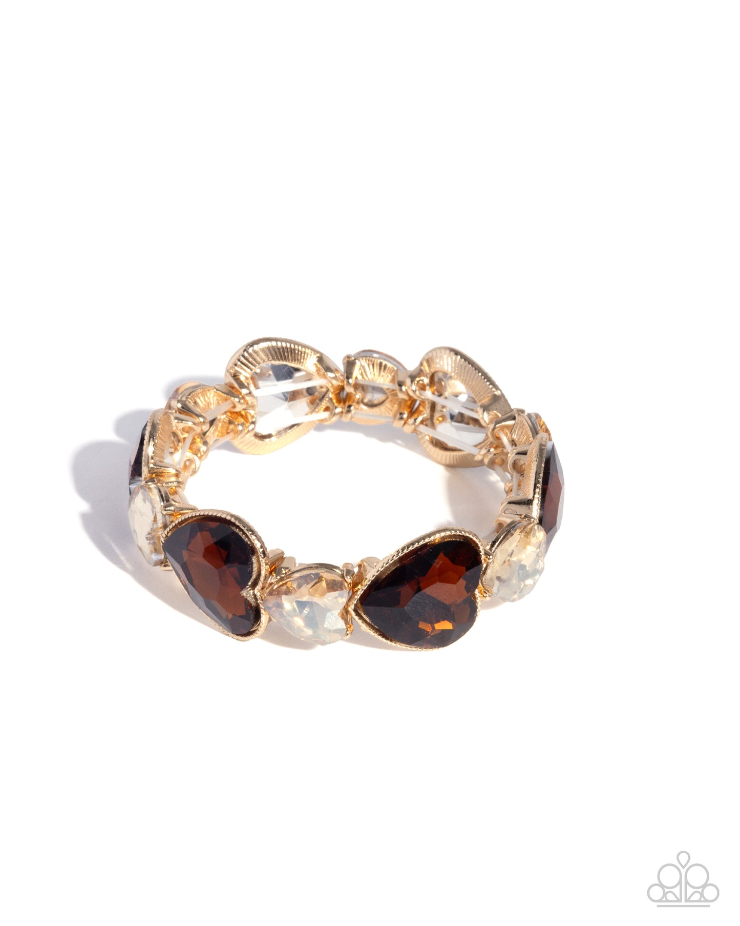 Heart Habit - Brown - Paparazzi Bracelet