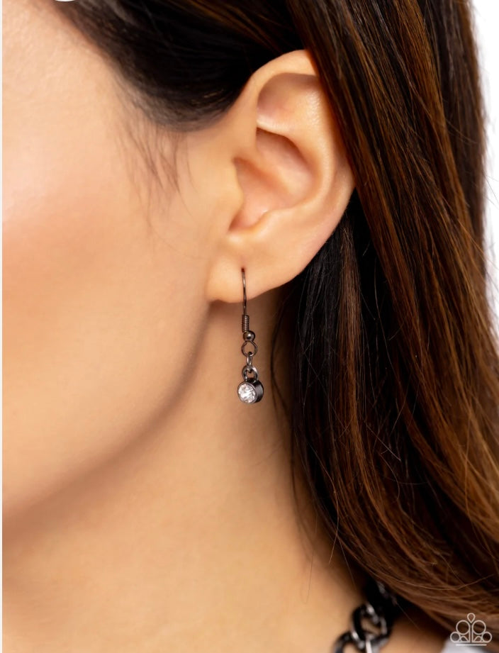 Ardent Affection - Black - Paparazzi Necklace