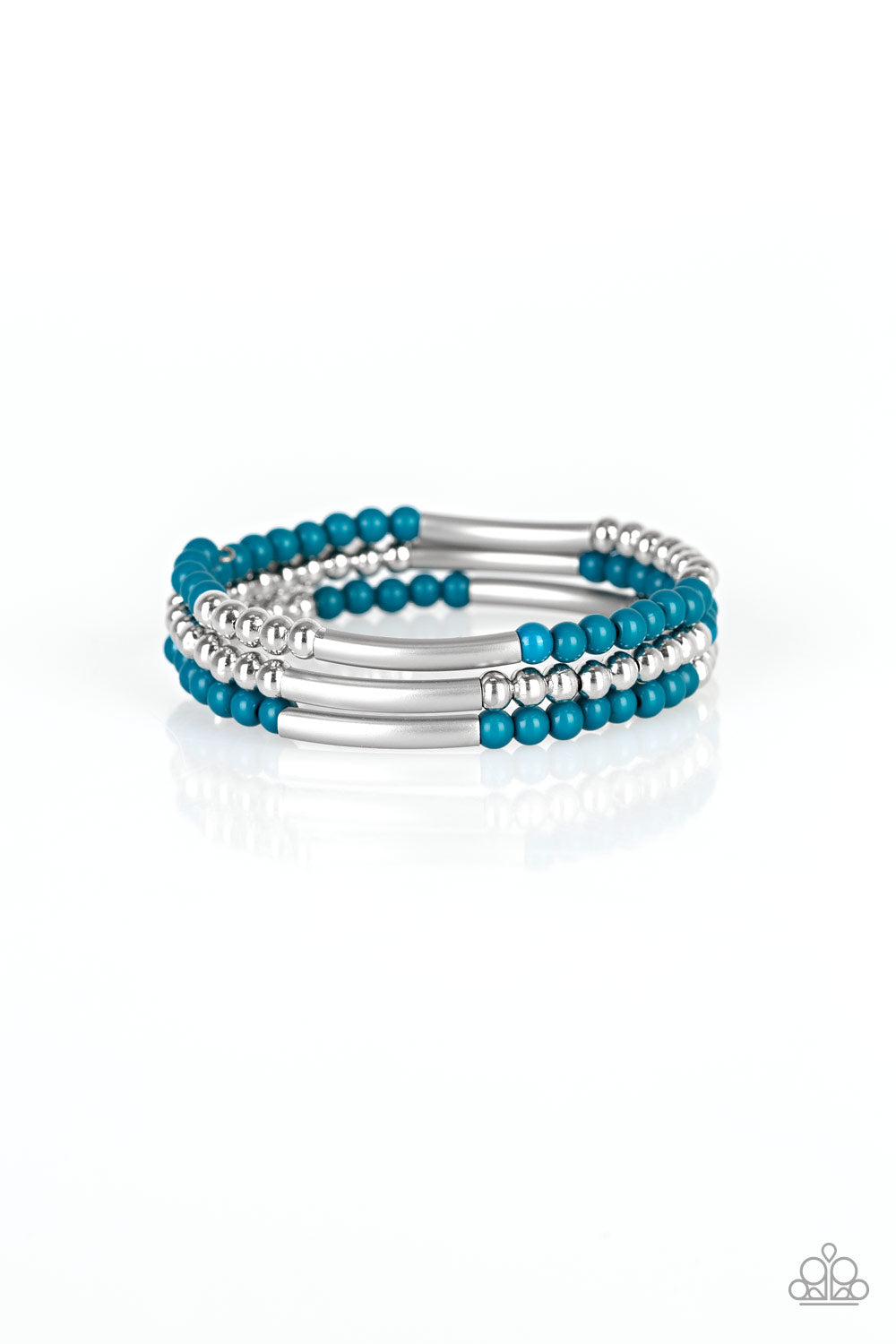Tourist Trap - Blue - Paparazzi Bracelet