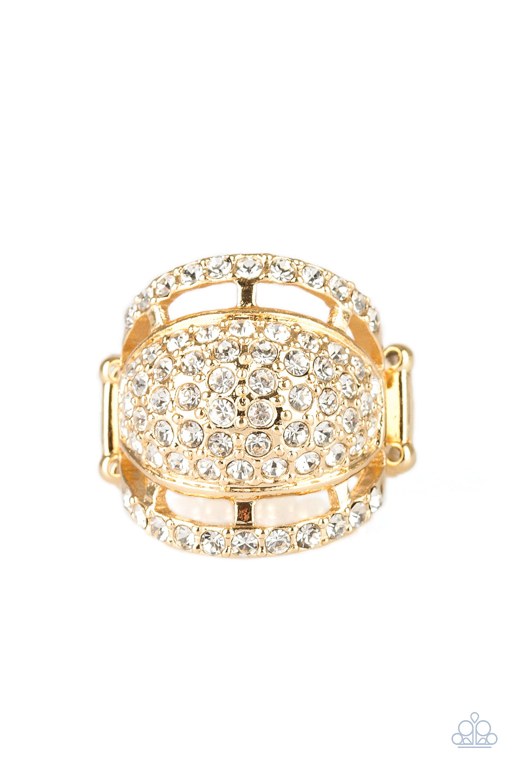 The Seven-FIGURE Itch - Gold - Paparazzi Ring