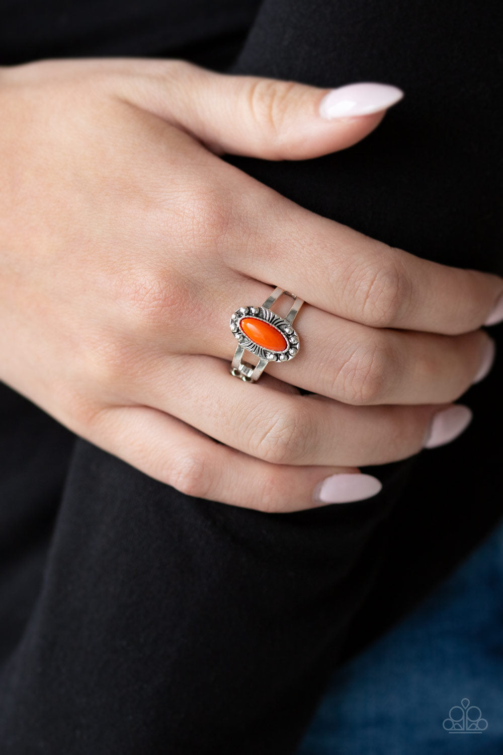 Zest Quest - Orange - Paparazzi Ring
