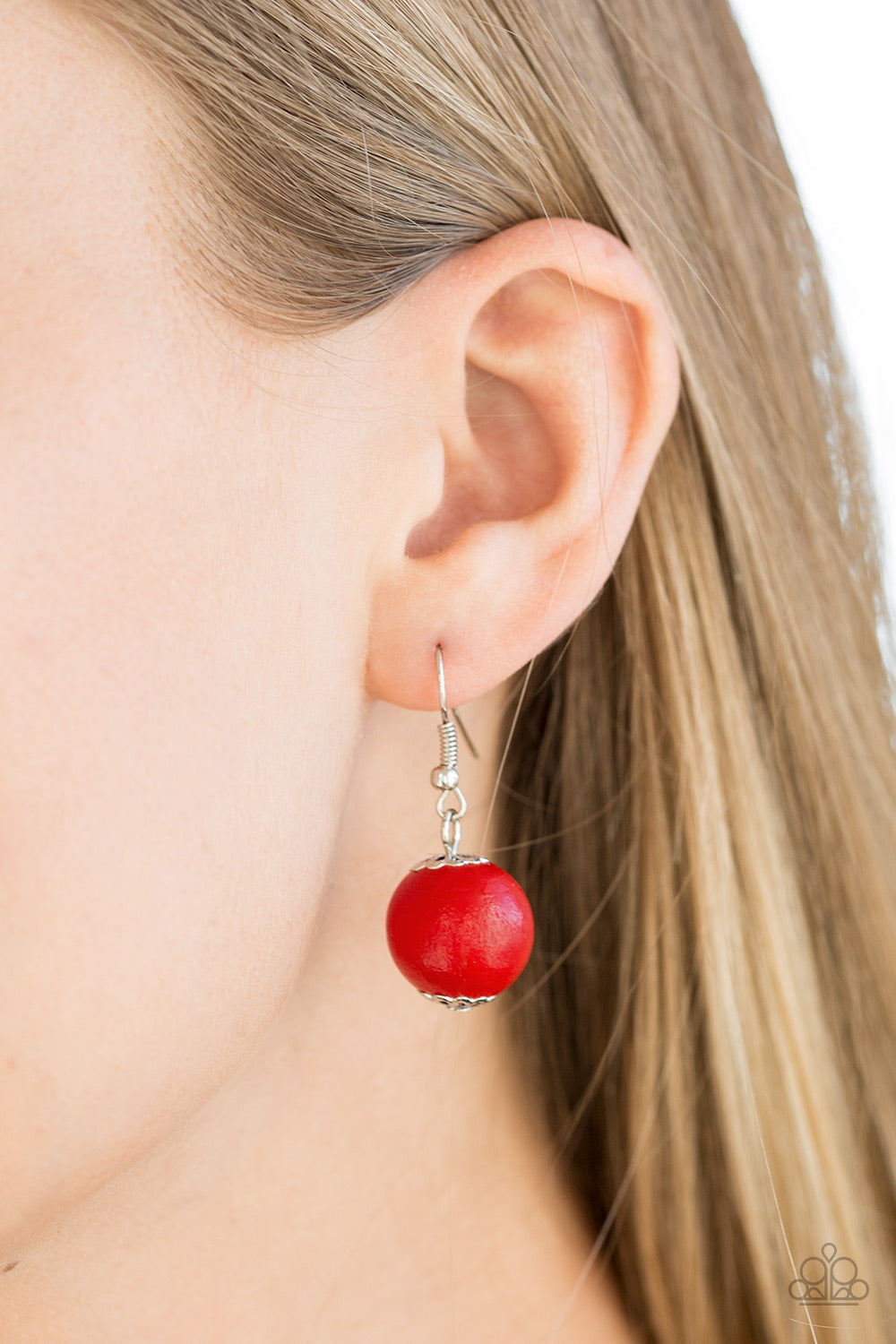 Summer Breezin - Red Wood Necklace