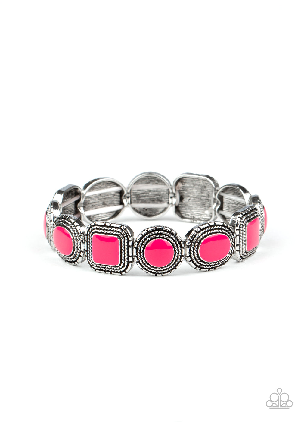 Vividly Vintage - Pink - Paparazzi Bracelet