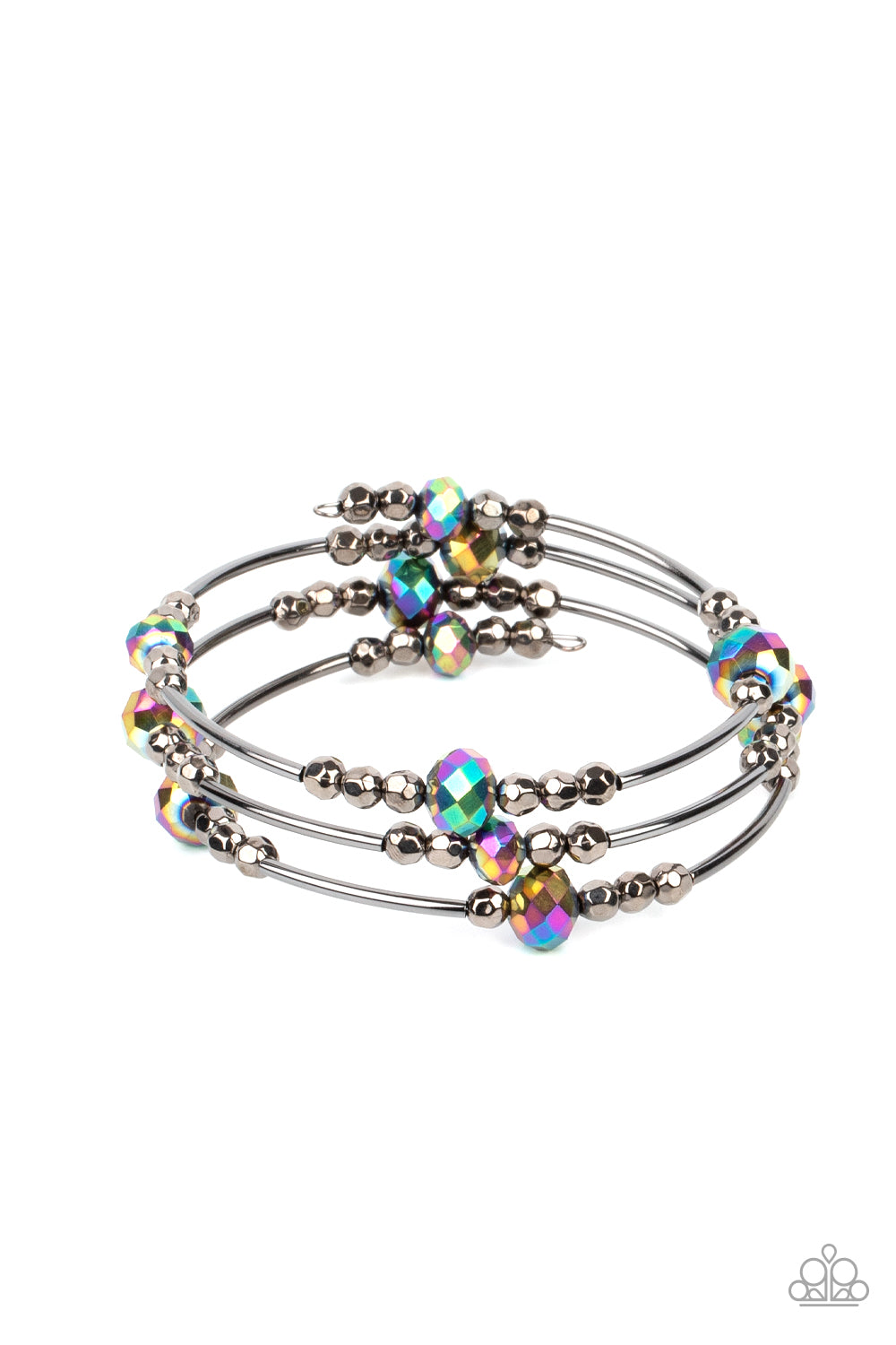 Showy Shimmer - Multi - Paparazzi Bracelet