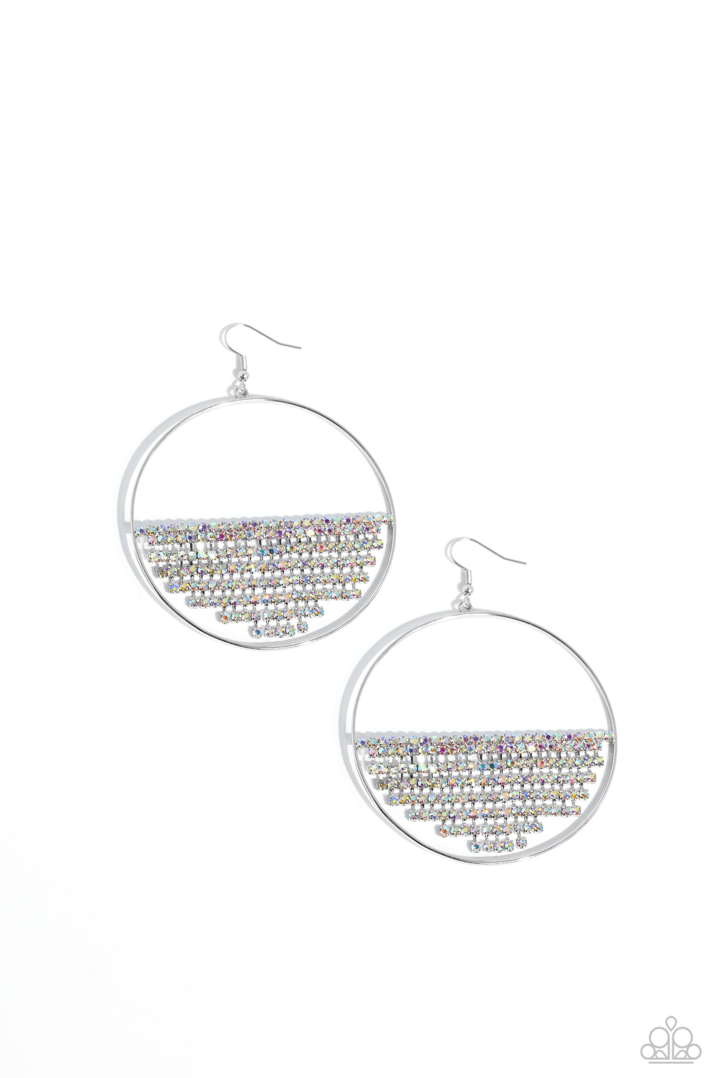 Fierce Fringe - Multi - Paparazzi Earrings