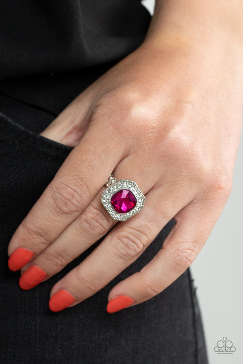 Title Match - Pink Paparazzi Ring