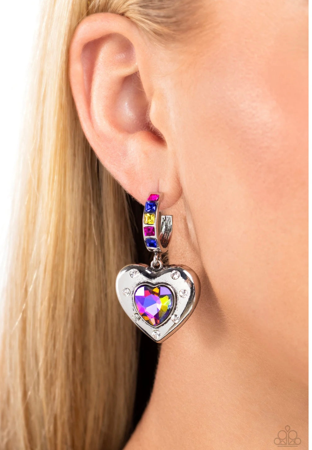 We Are Young - Multi - Paparazzi Earrings