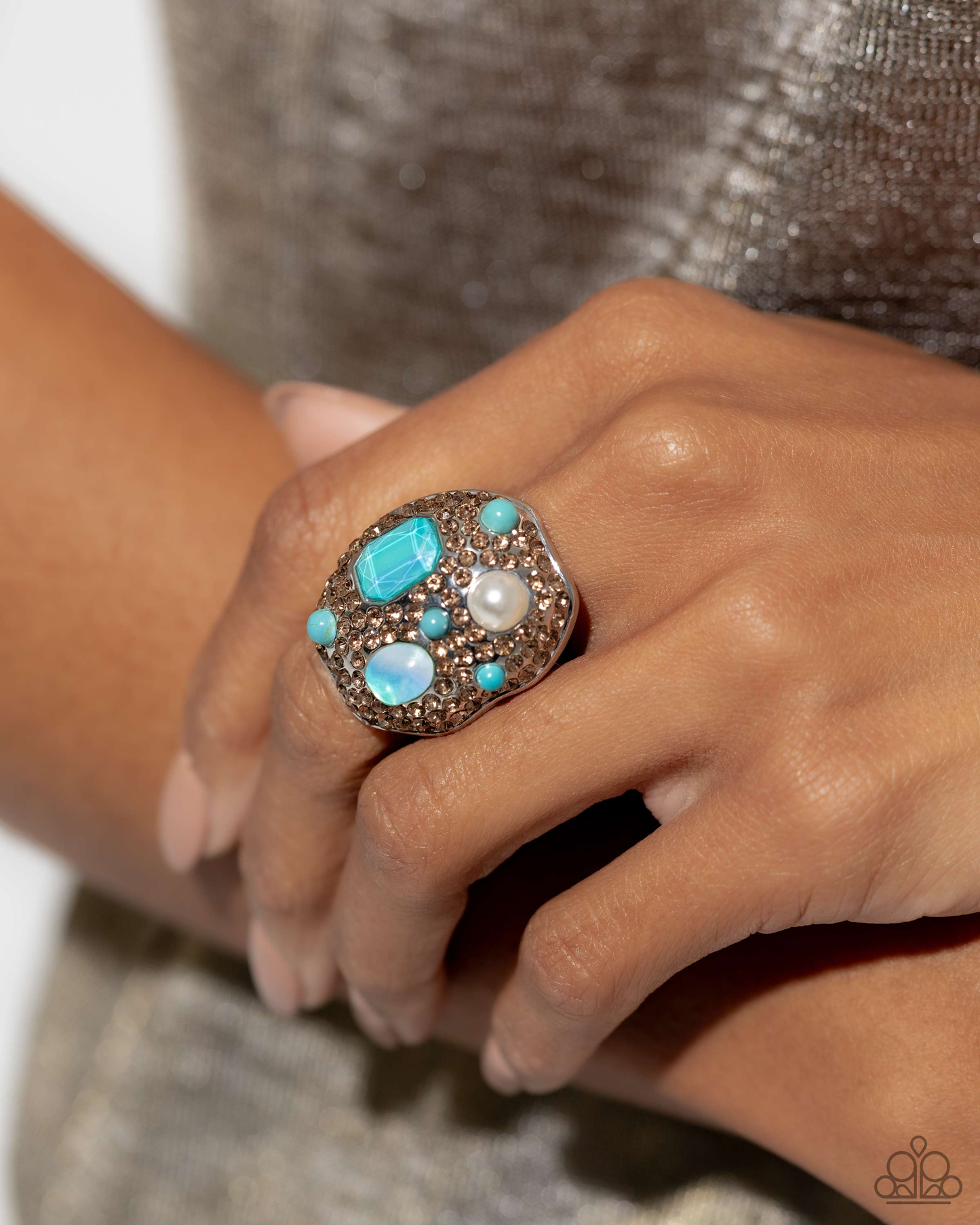 Active Artistry - Blue - Paparazzi Ring