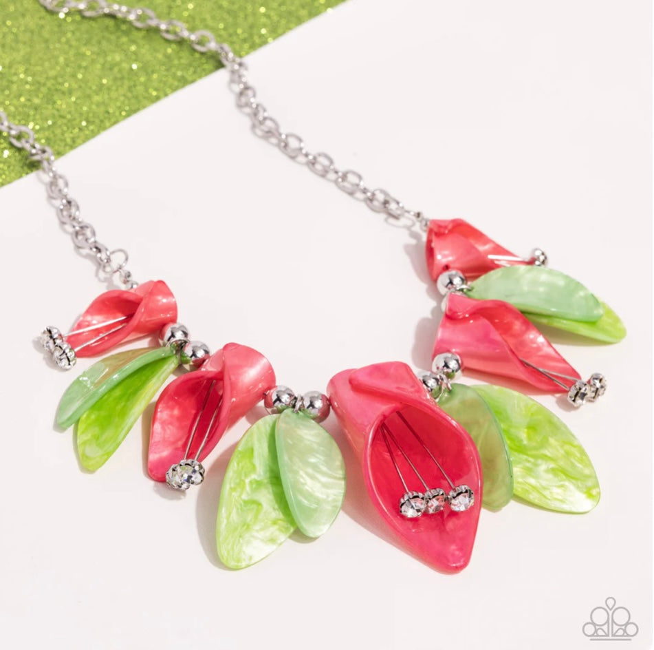 Garden Gaze Multi Necklace - Paparazzi Necklace (2024 June LOP)