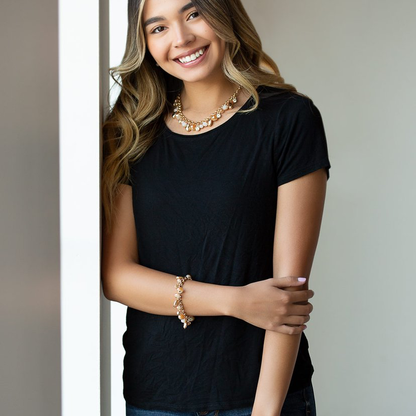 Uptown Opulence White Necklace and Utmost Uptown - White Set