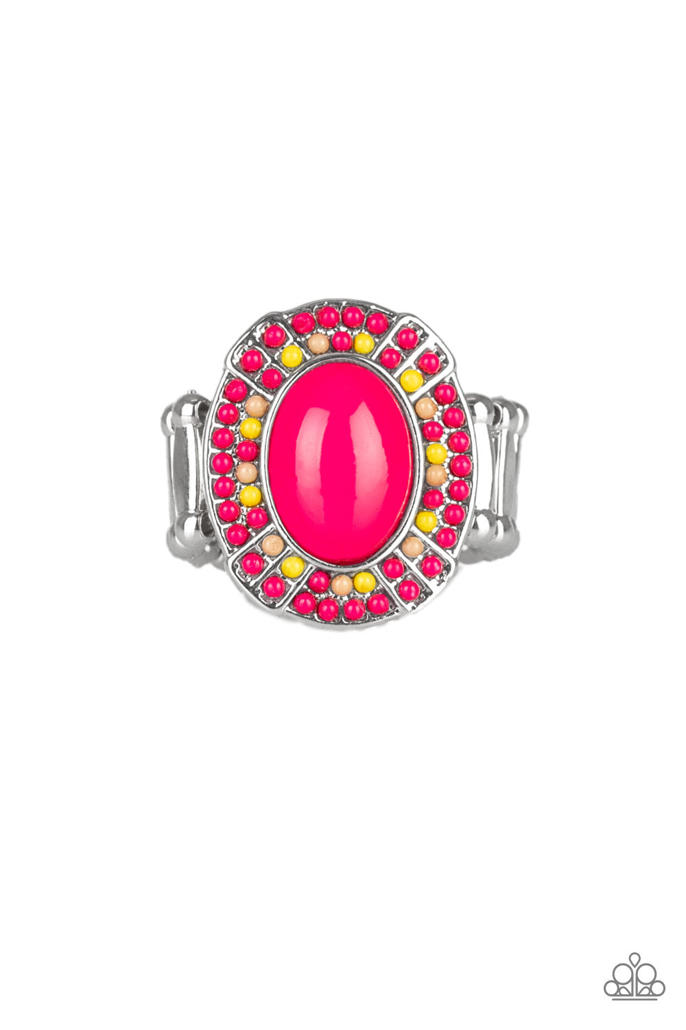 Colorfully Rustic - Pink - Paparazzi Ring