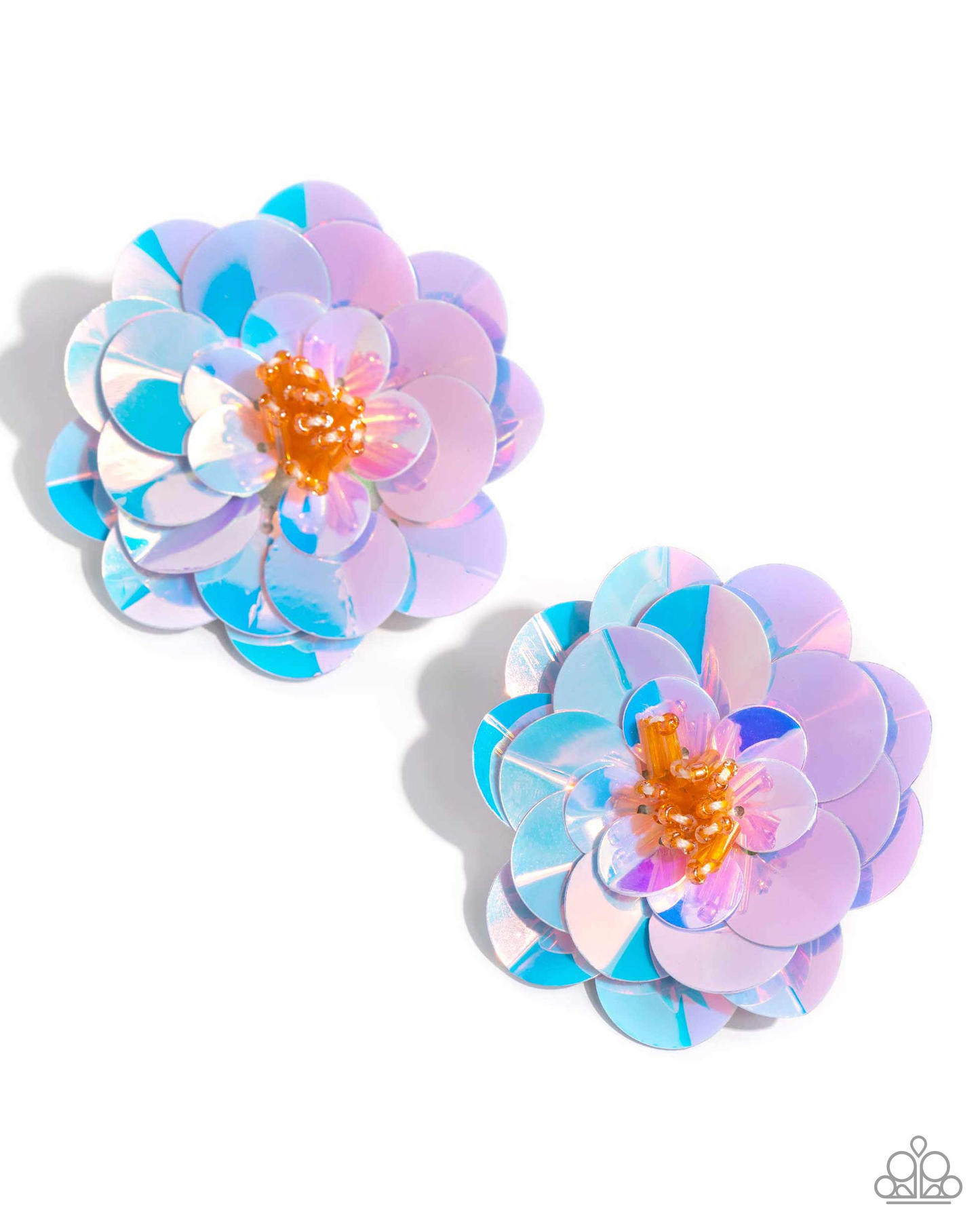 Floating Florals - Multi - Paparazzi Earrings