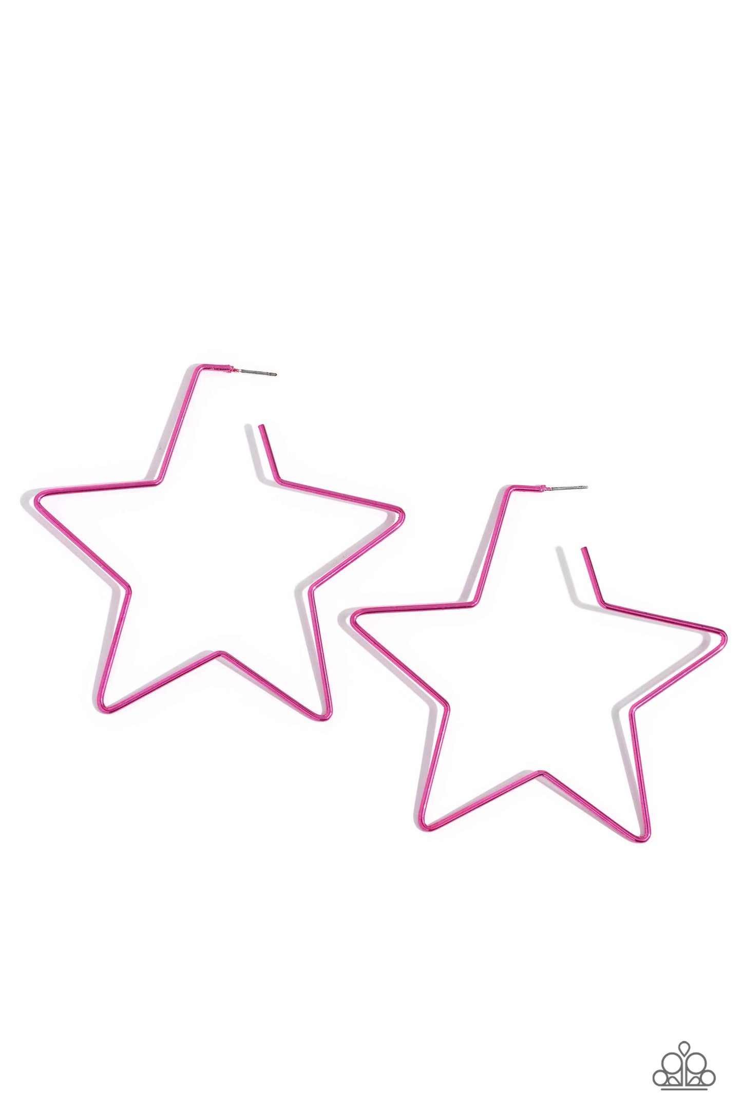 Starstruck Secret - Pink Paparazzi Earrings