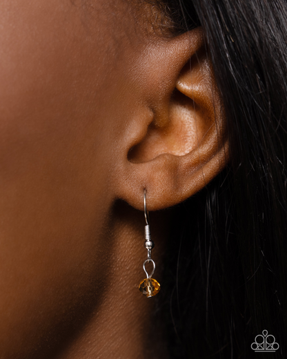 Apartment Abstract - Brown Necklace and Apartment Accent - Brown Bracelet Set