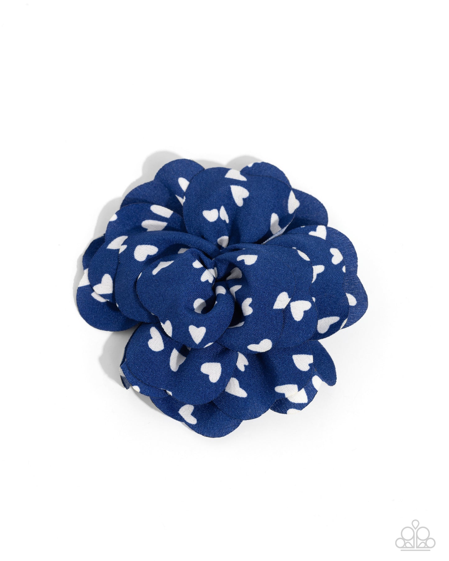 Cupids Garden - Blue - Paparazzi Hair Clip