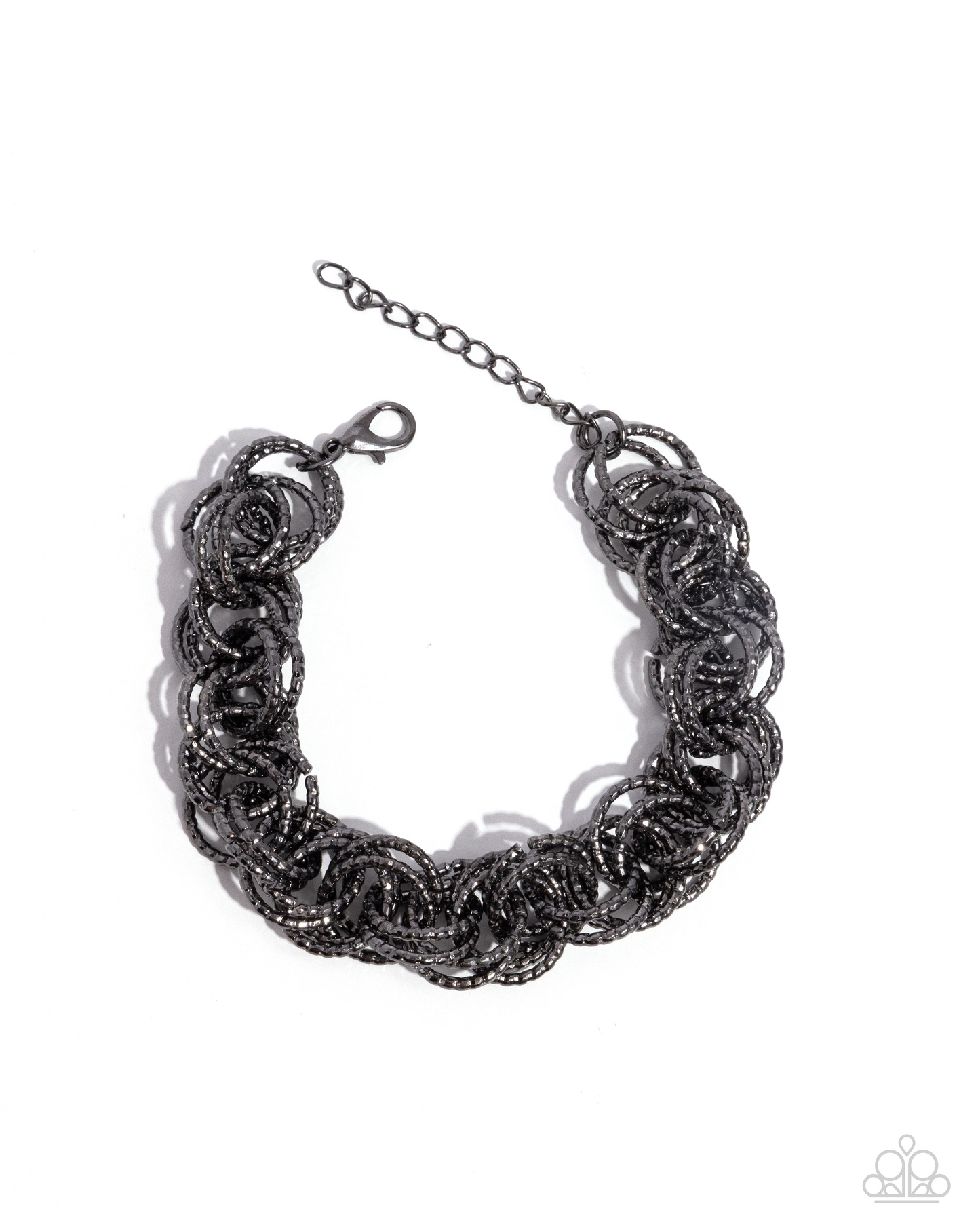 Urban Acoustics - Black - Paparazzi Necklace and Audible Shimmer - Black Bracelet