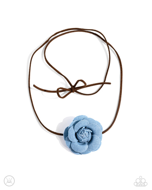 Floral Folktale - Brown - Paparazzi Choker Necklace