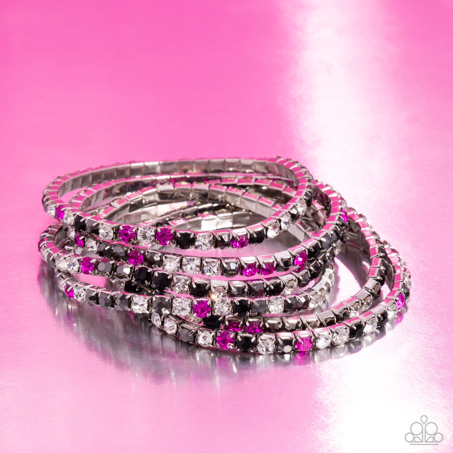 Rock Candy Range - Multi - Paparazzi Bracelet (2023 Pink LOP)