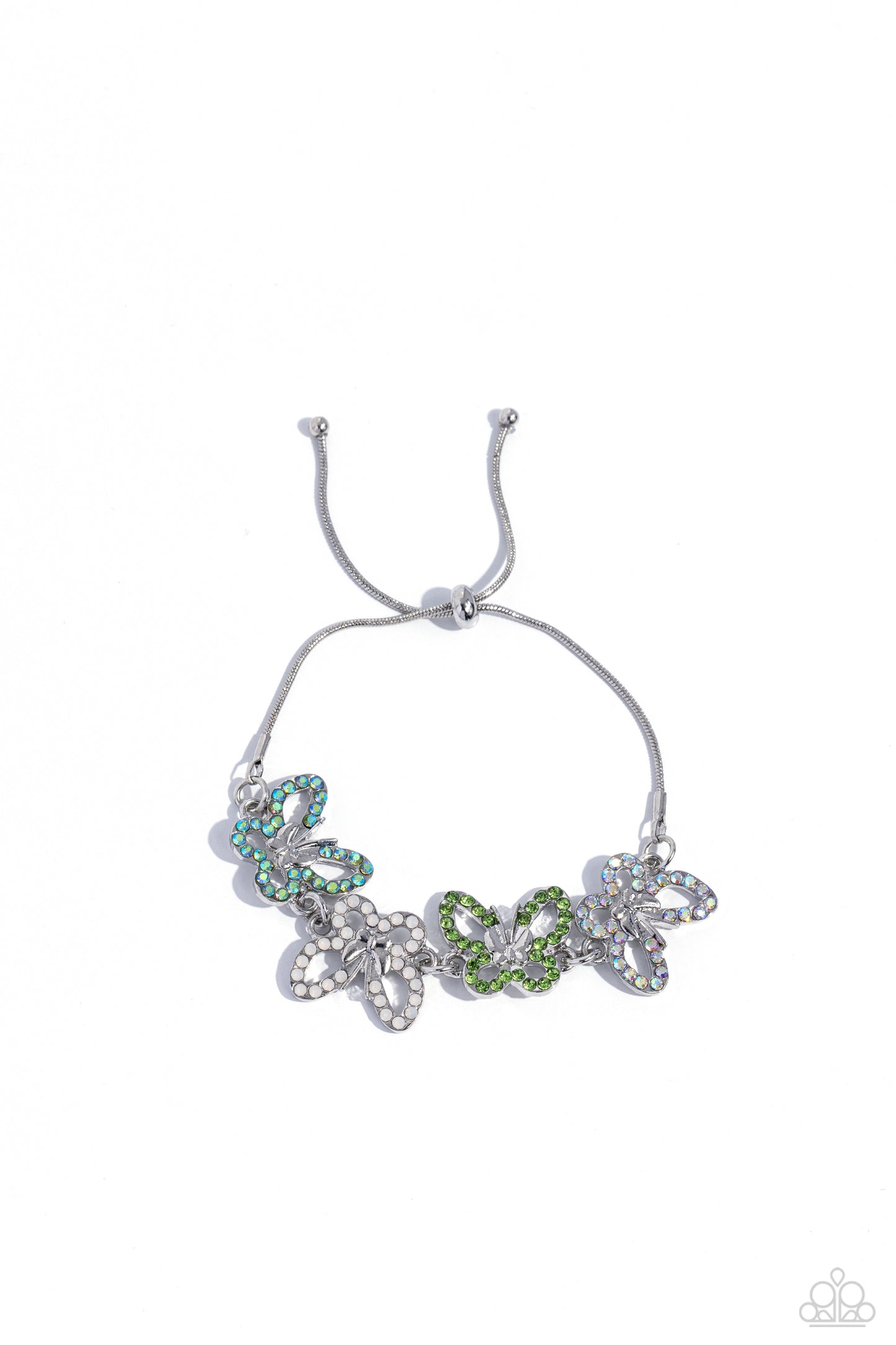 Butterfly Belonging - Green - Paparazzi Bracelet