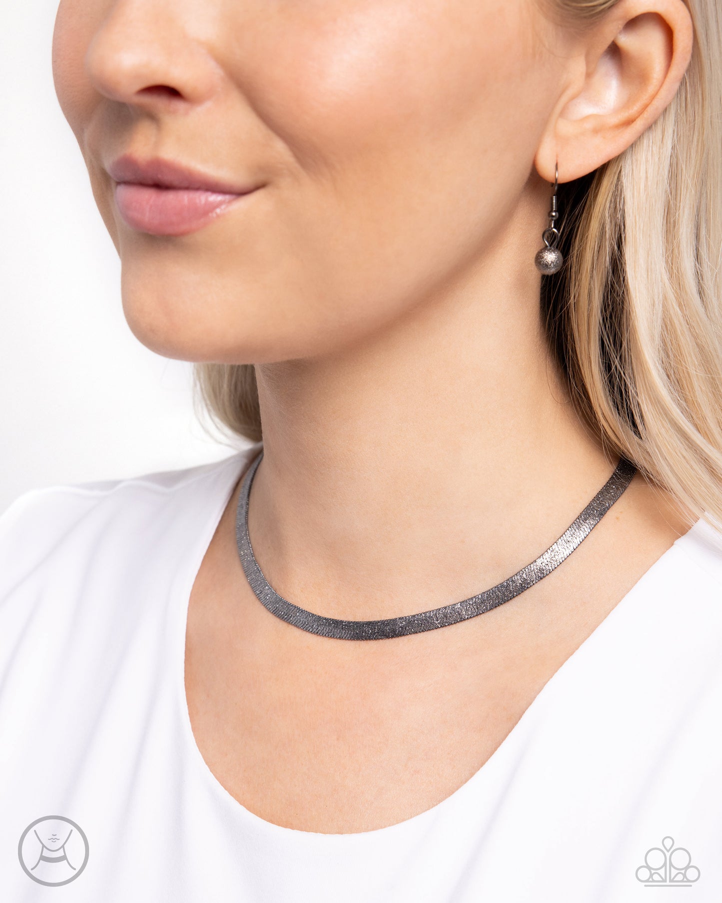 Simply Scintillating - Black - Paparazzi Choker