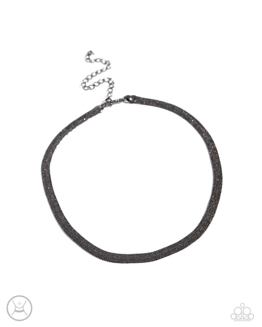 Simply Scintillating - Black - Paparazzi Choker