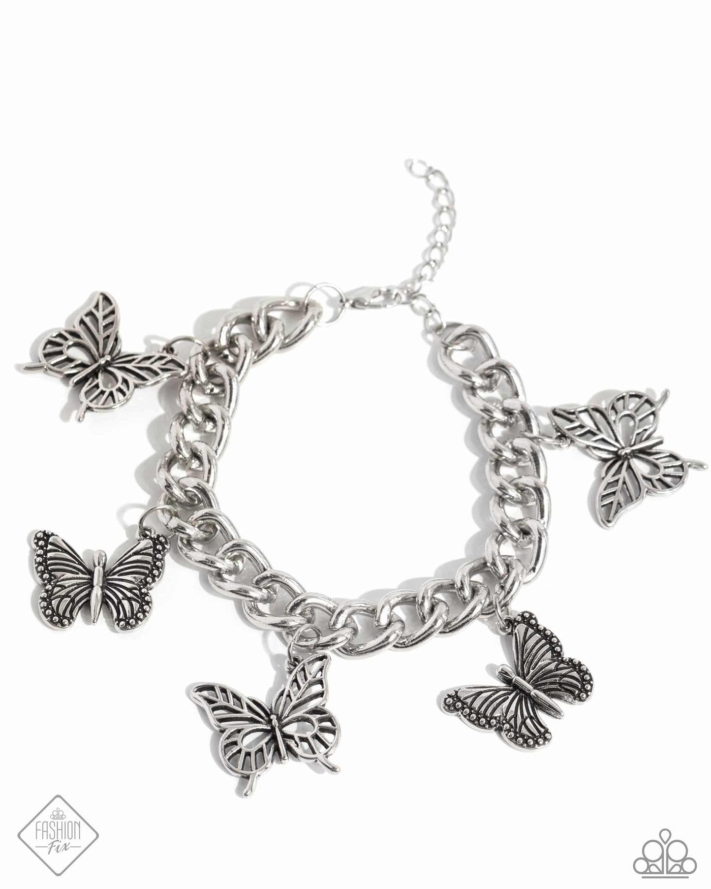 Aerial Ambience - Silver - Paparazzi Bracelet