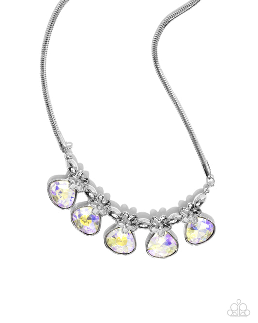 Teardrop Tribute - Yellow - Paparazzi Necklace