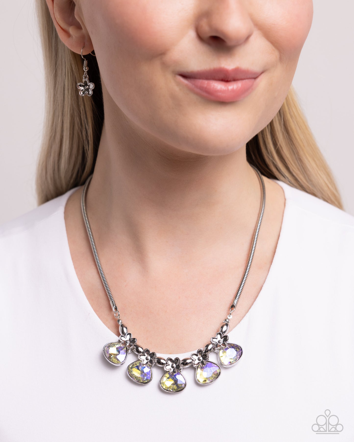 Teardrop Tribute - Yellow - Paparazzi Necklace