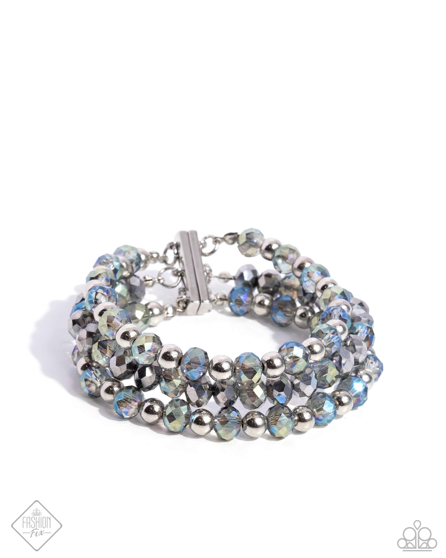 Ignited Influence - Silver - Paparazzi Bracelet (2024 FF Bracelet)