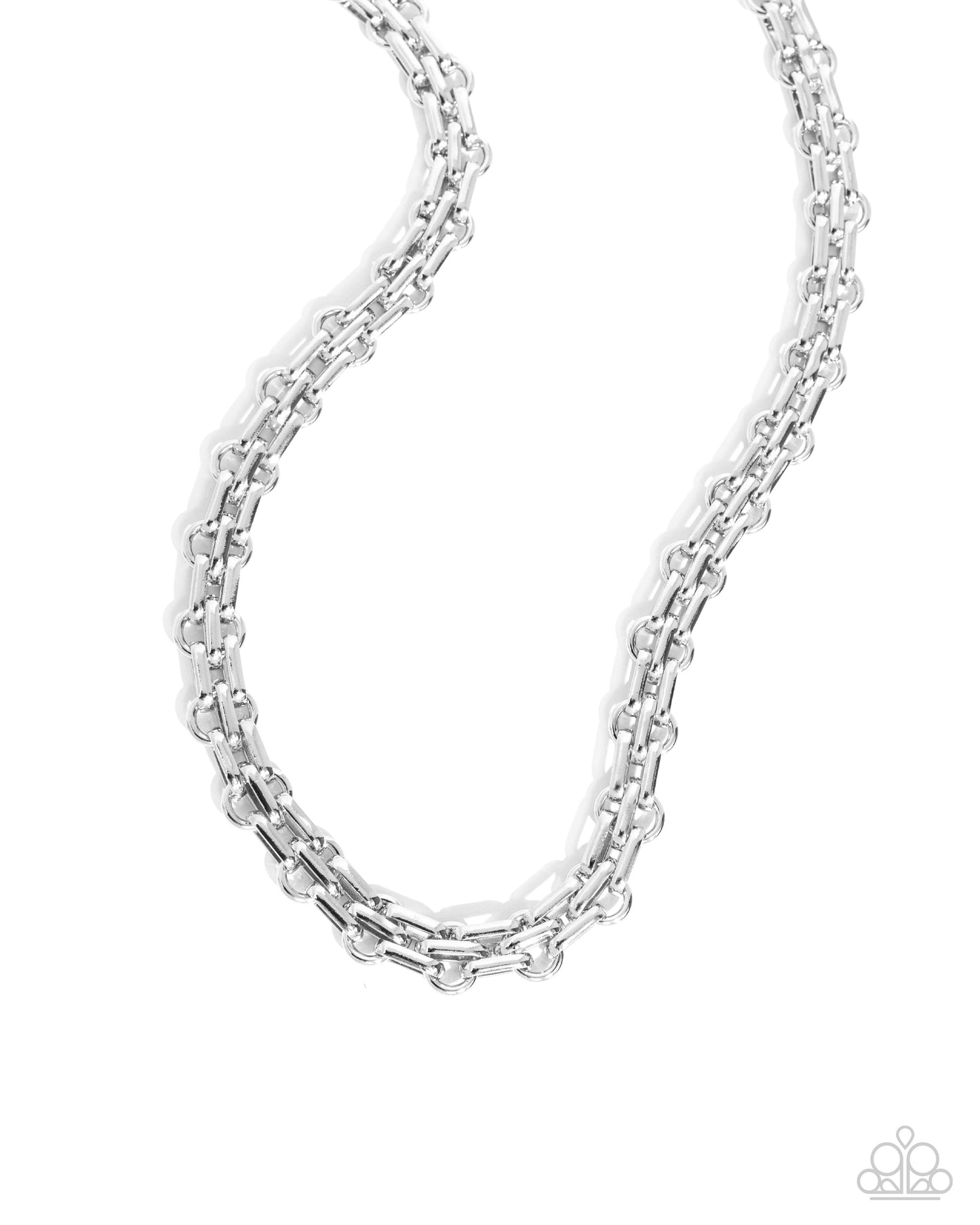 Immaculate Industry - Silver - Paparazzi Necklace