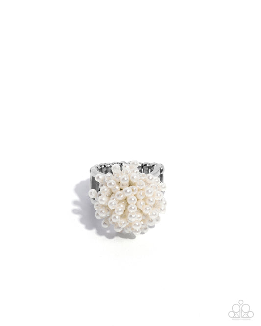 Coming Soon - Never Ending Style - White - Paparazzi Ring