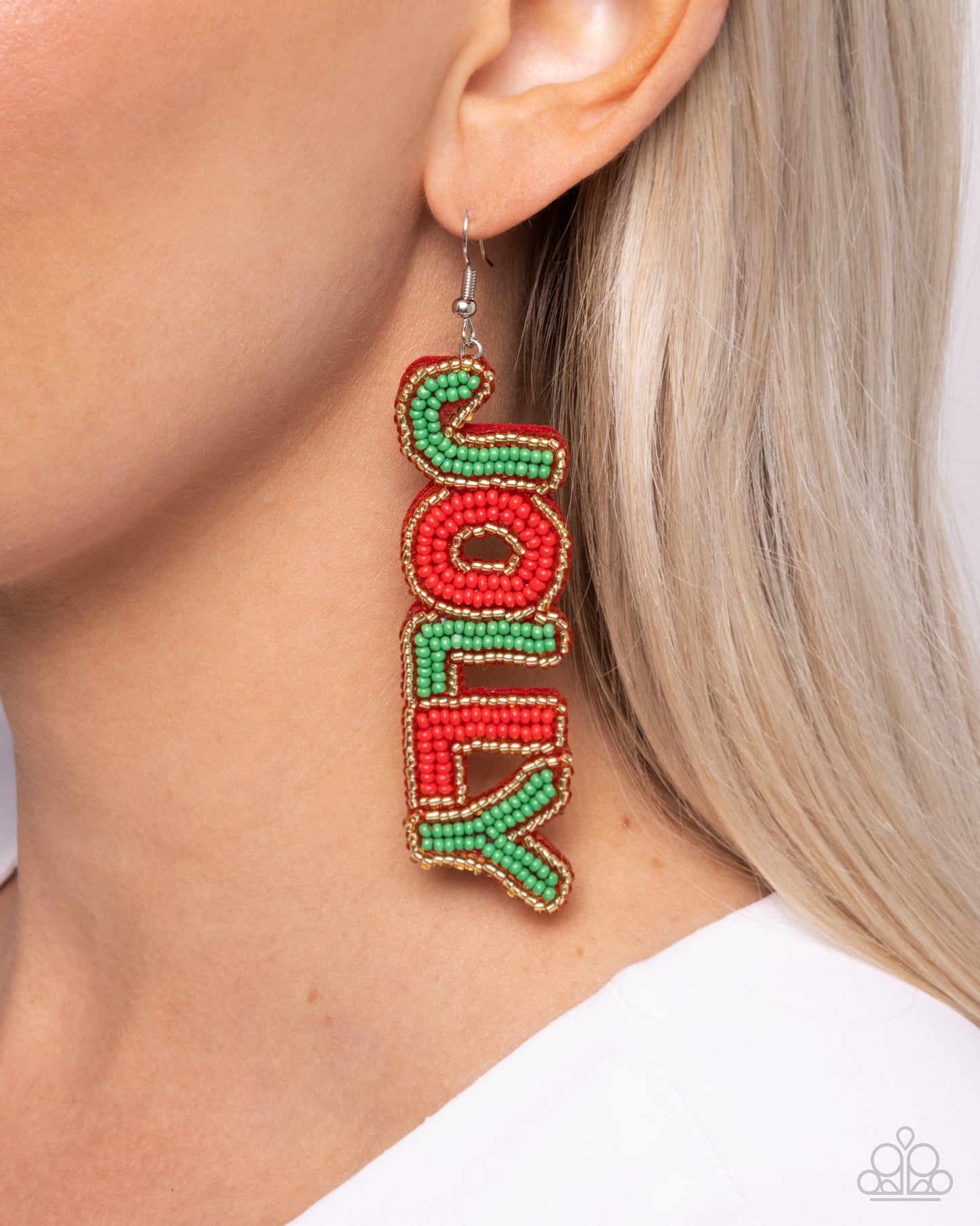 Jolly Holiday - Multi - Paparazzi Earrings