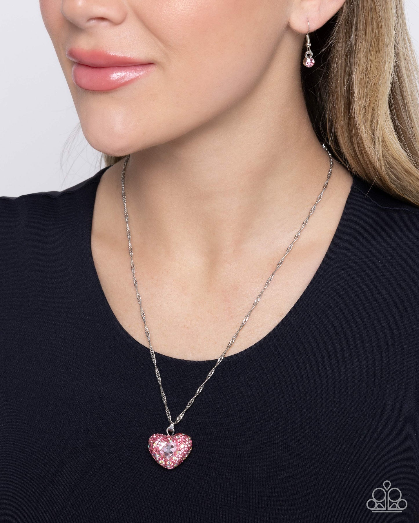 Best Of My Heart - Pink - Paparazzi Necklace