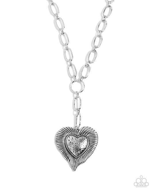 High Fidelity - Silver - Paparazzi Necklace