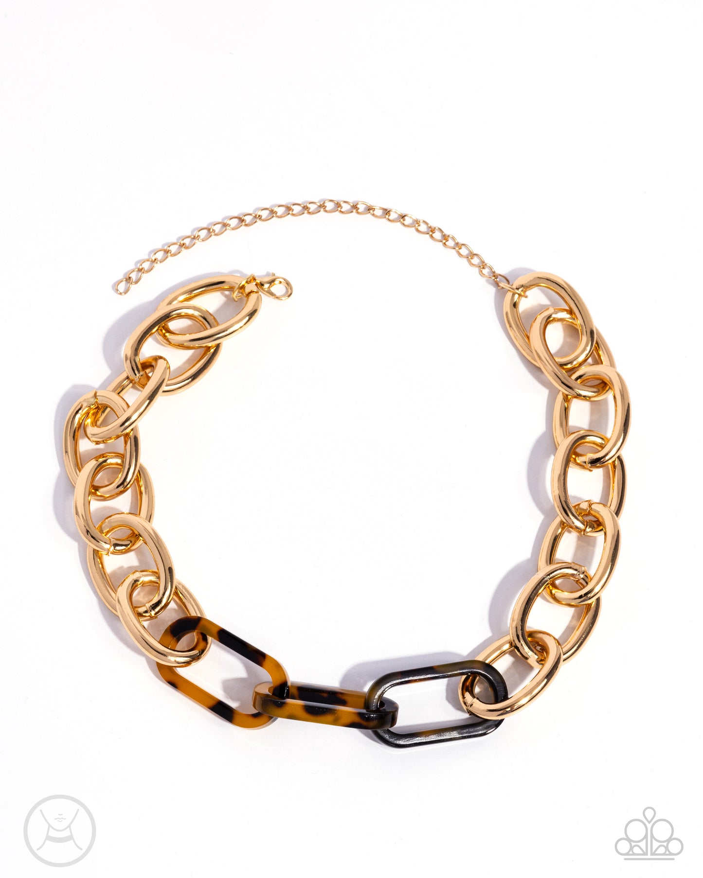 Uniquely Upmarket - Gold - Paparazzi Necklace