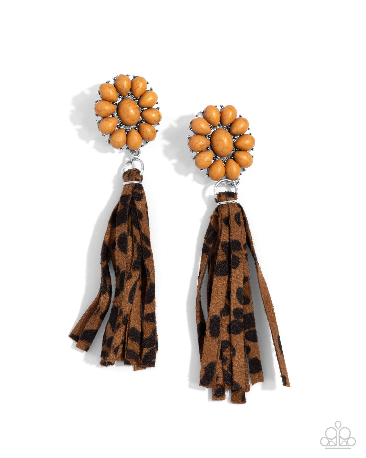 Hometown Hero - Brown - Paparazzi Earrings