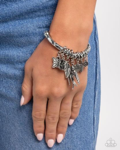 Wild and Scenic - Silver - Paparazzi Bracelet
