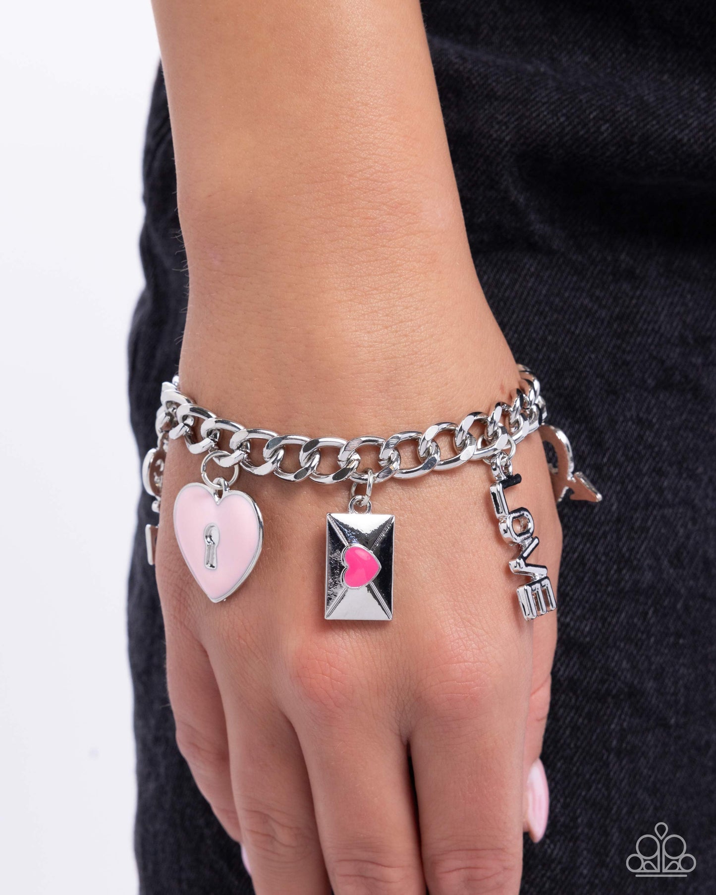 Valentines Variety - Pink - Paparazzi Bracelet