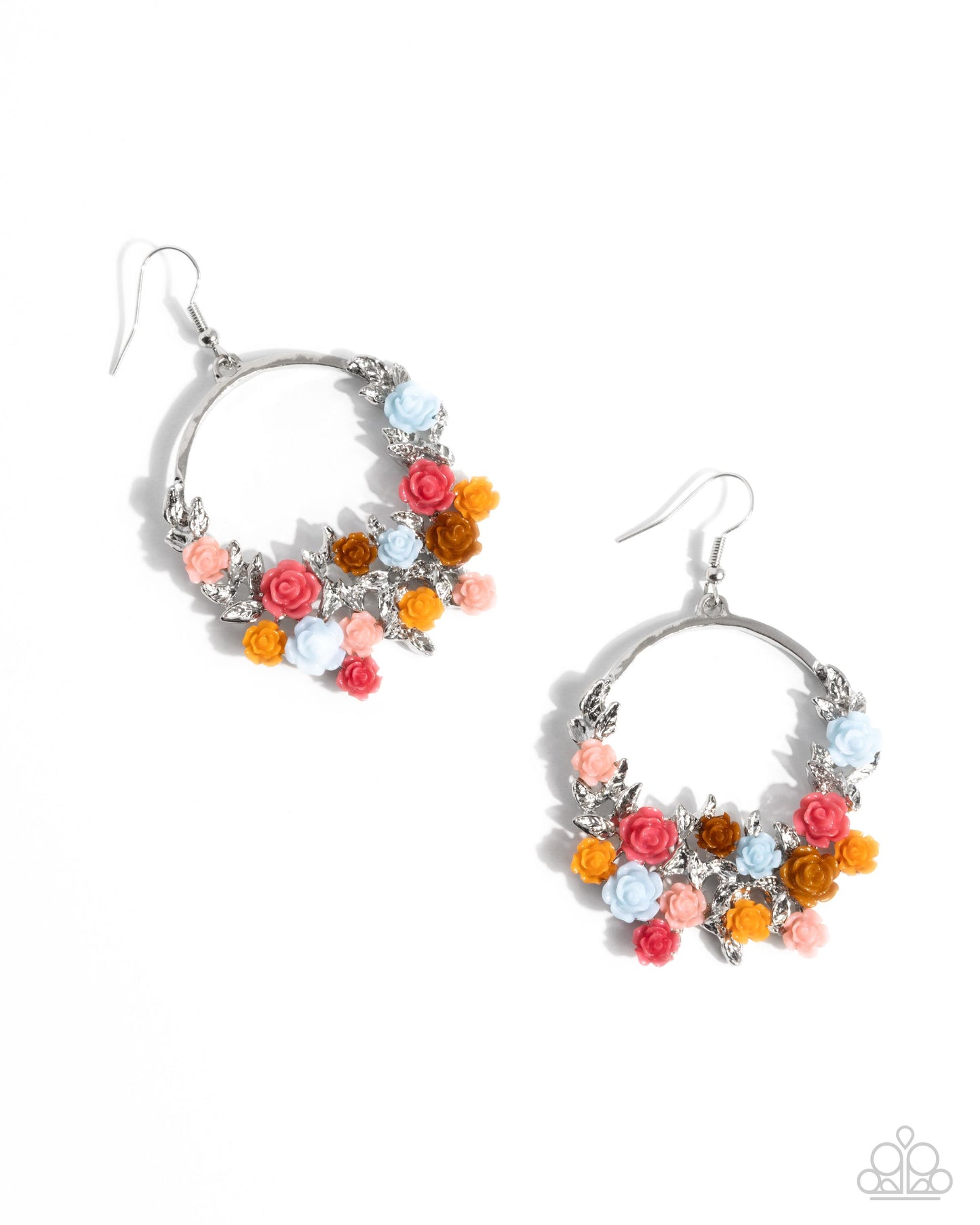 Exceptional Ease - Multi - Paparazzi Earrings