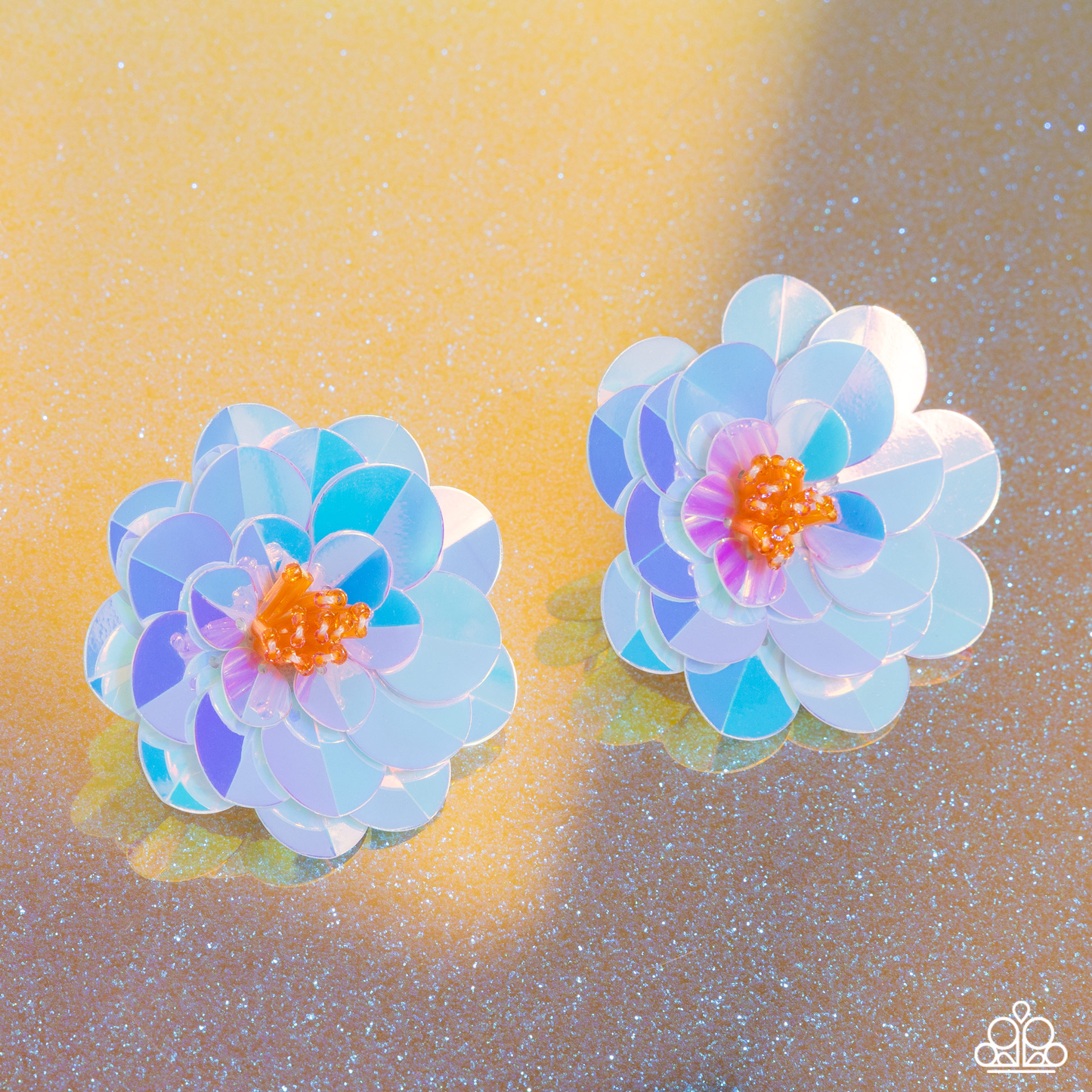 Floating Florals - Multi - Paparazzi Earrings