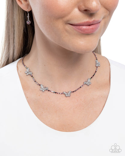 FANCIFUL of Life - Purple - Paparazzi Necklace