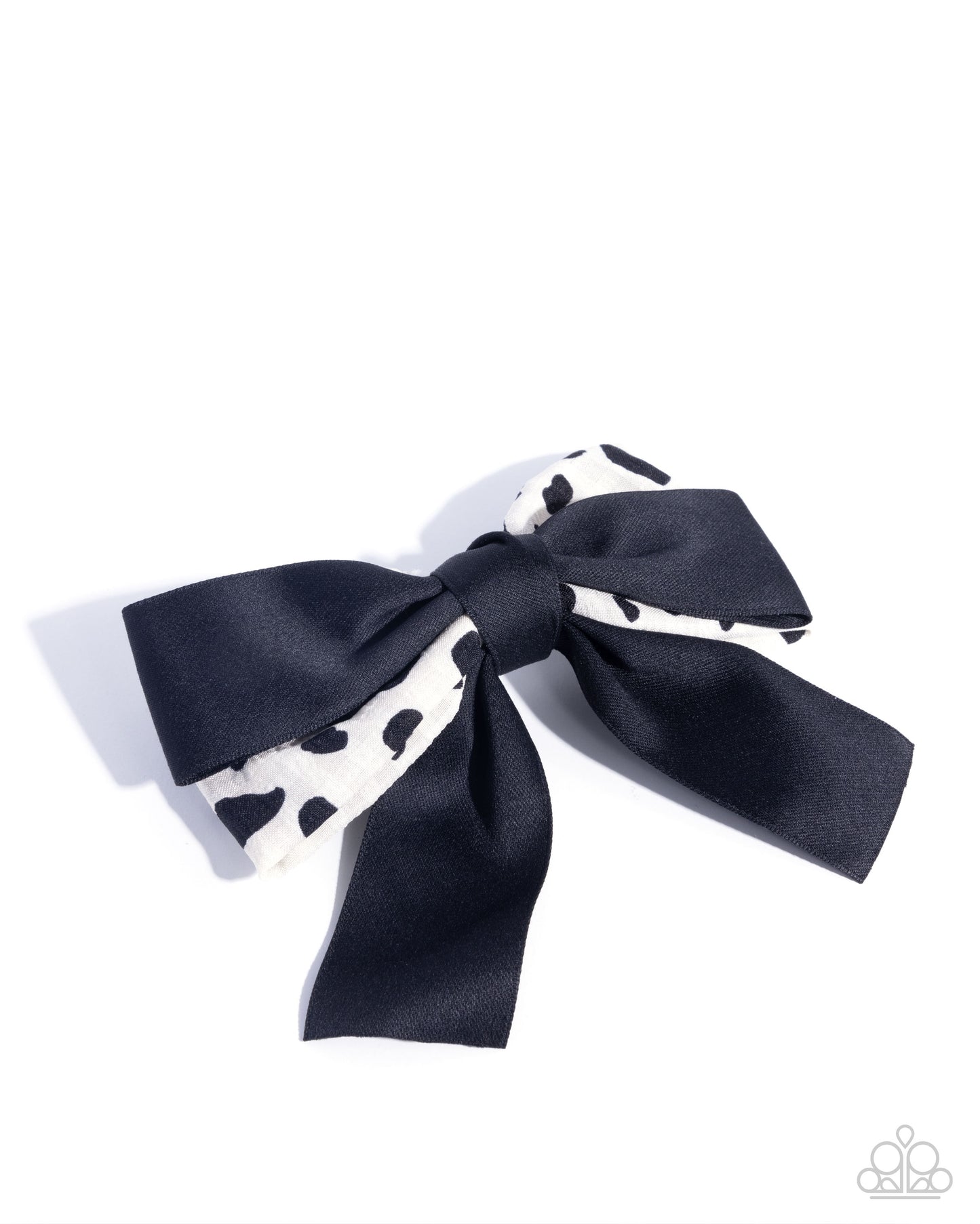 Cow Chic - White - Paparazzi Hair Bow