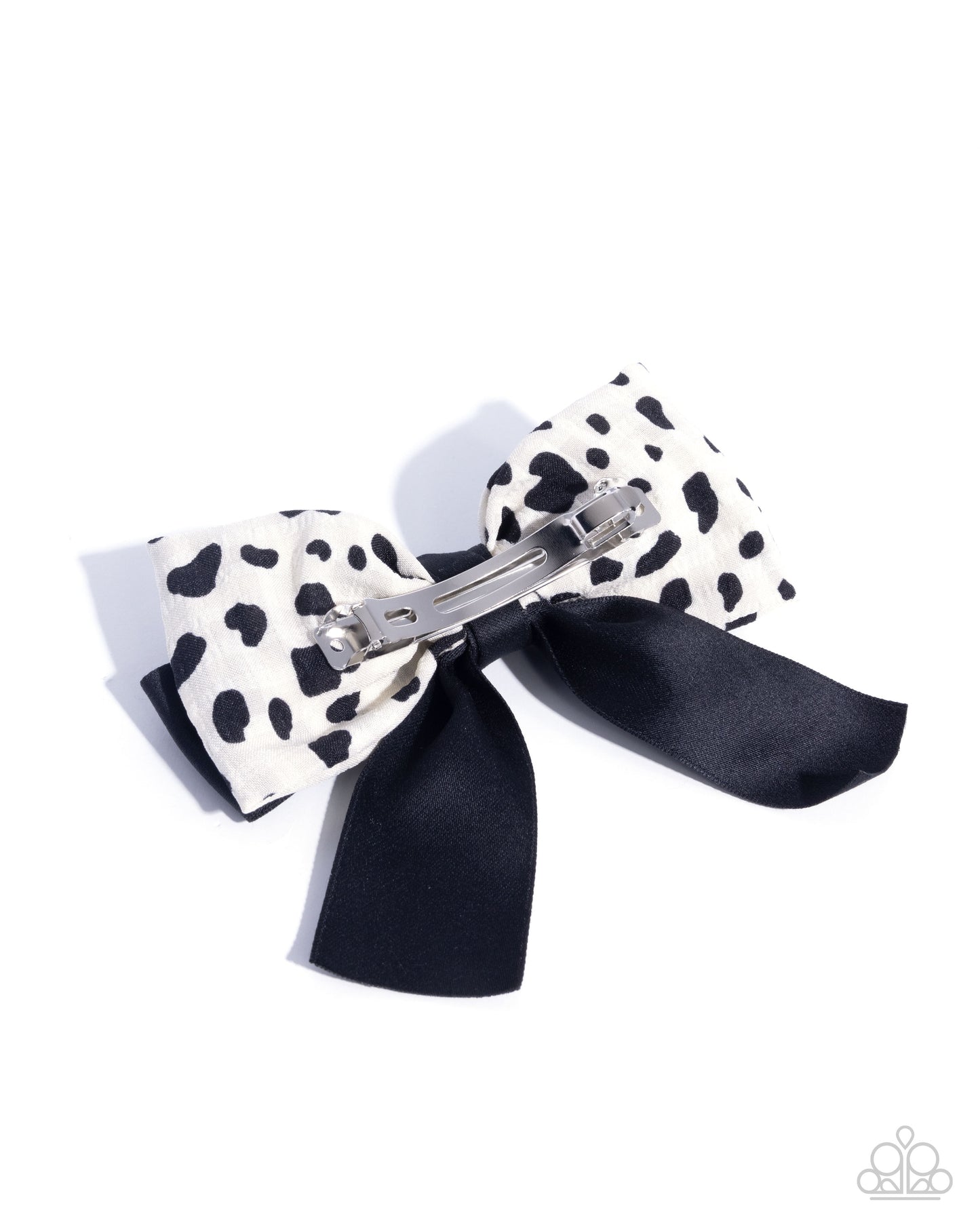 Cow Chic - White - Paparazzi Hair Bow