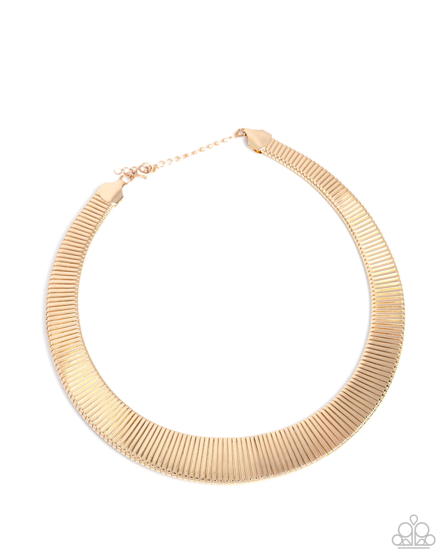 Fringe Formal - Gold - Paparazzi Necklace