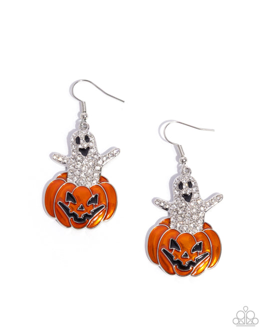 Spooky Statement - Multi - Paparazzi Earrings