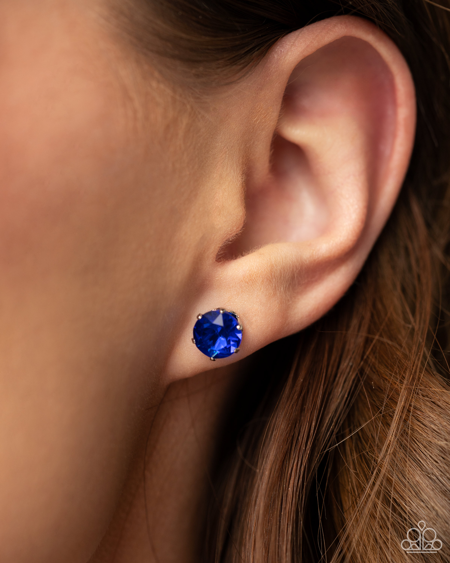 Birthstone Beauty - Blue Necklace and Breathtaking Birthstone - Blue Stud Earrings (September)