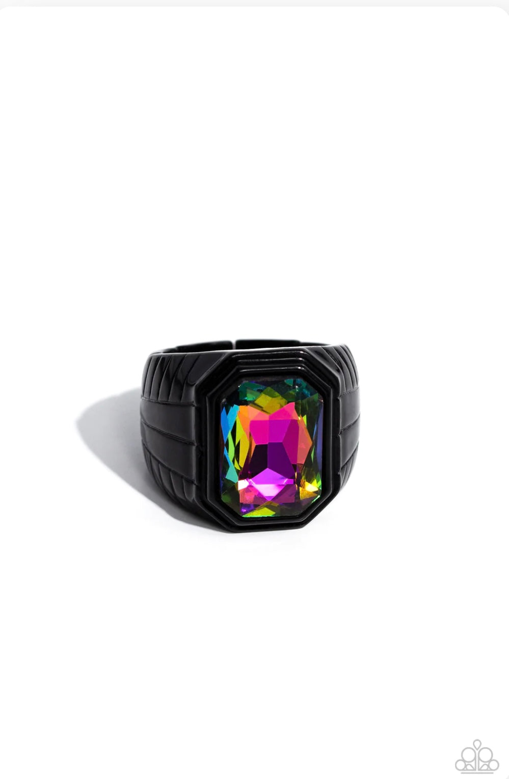 Cavalier Claim - Multi - Paparazzi Urban Ring